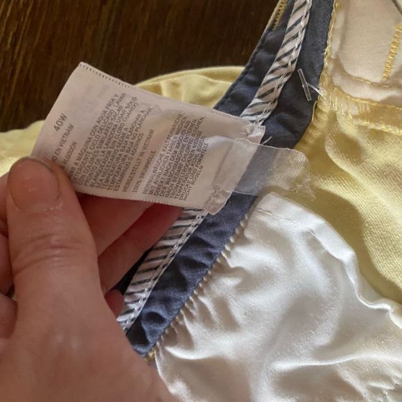 Nautica Classic Fit Deck Shorts in Yellow (Snapdragon), Men's Size 40W, MP $55 - Picture 11 of 15